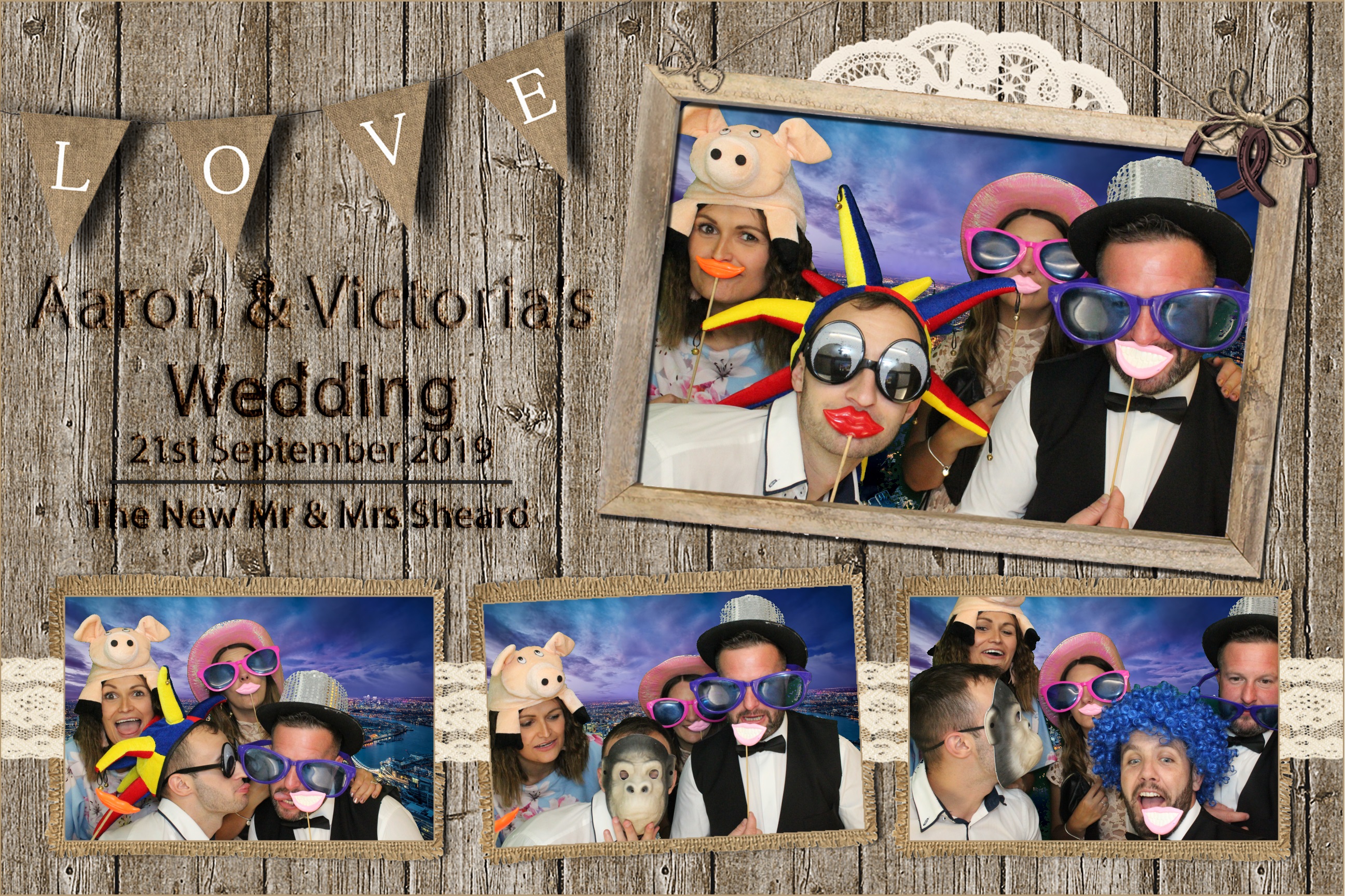 Aaron & Victoria's Wedding  | View more photos from the event at images.mobile-photo-booth.com/u/MobilePhotoBoothUK/Aaron-Victorias-Wedding